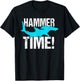 Funny hammer shark Gift divers T-Shirt - T-Shirt | Black