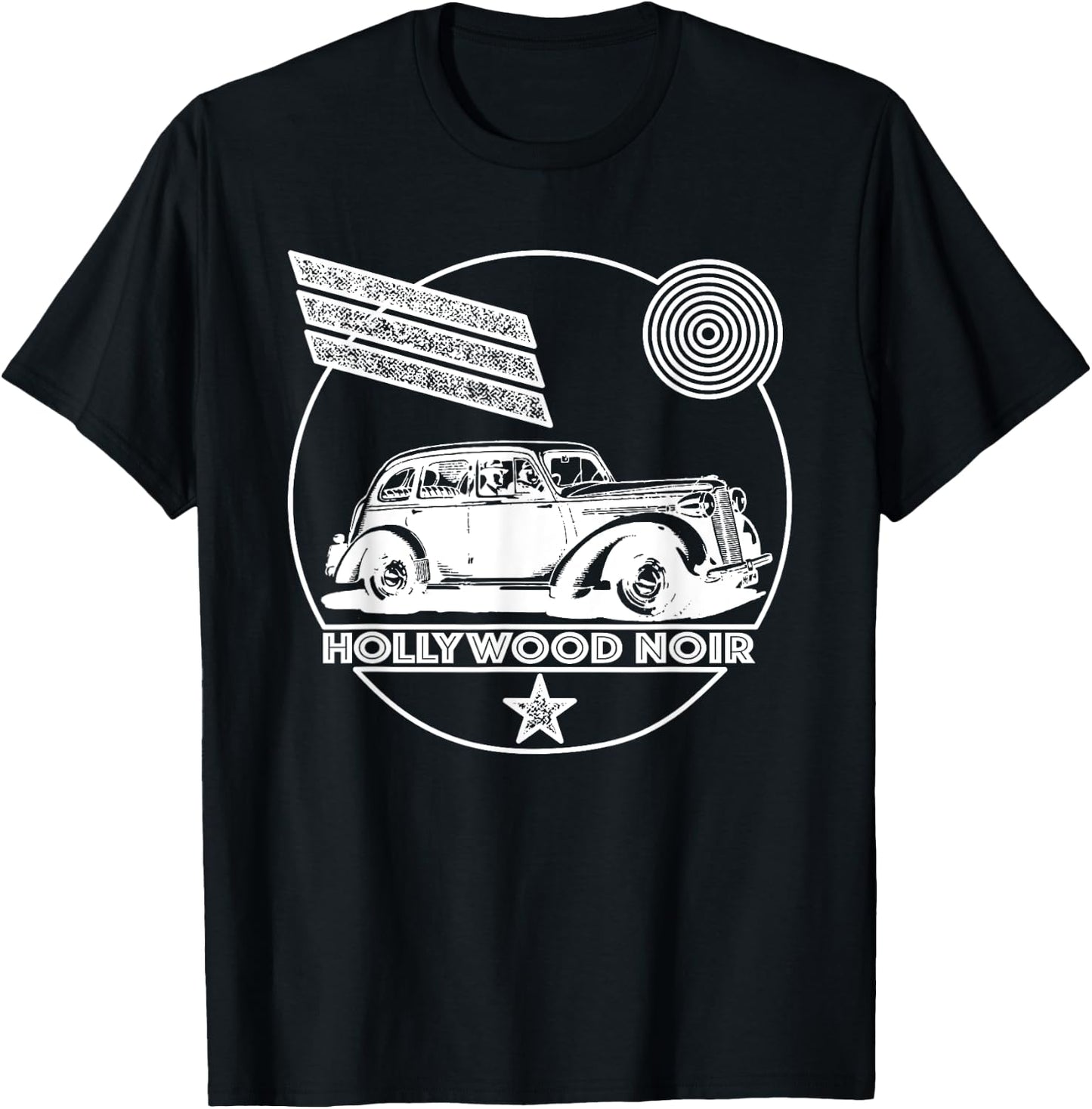 Film Noir / Hollywood / Crime Fiction T-Shirt - T-Shirt | Black