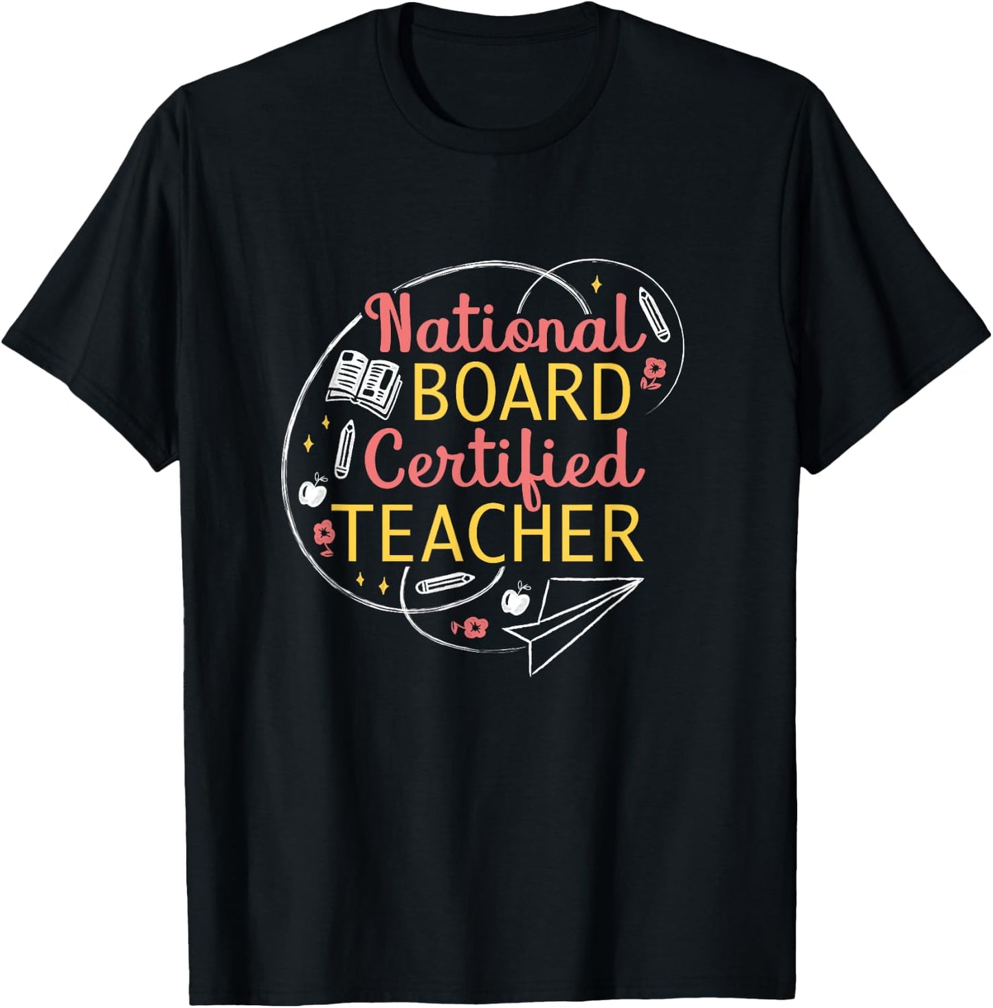 National Board Certified Teacher School Master T-Shirt - T-Shirt | Black