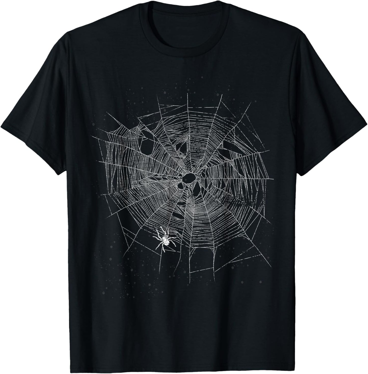 Spider Web Cobweb Arachnology Spider T-Shirt - T-Shirt | Black