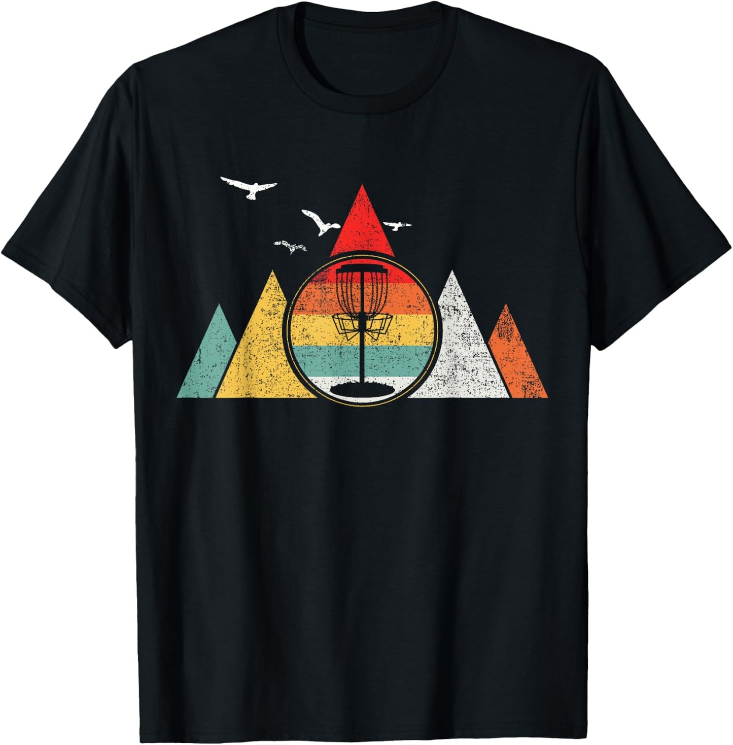 Discgolf Disc Golf Vintage T-Shirt - T-Shirt | Black