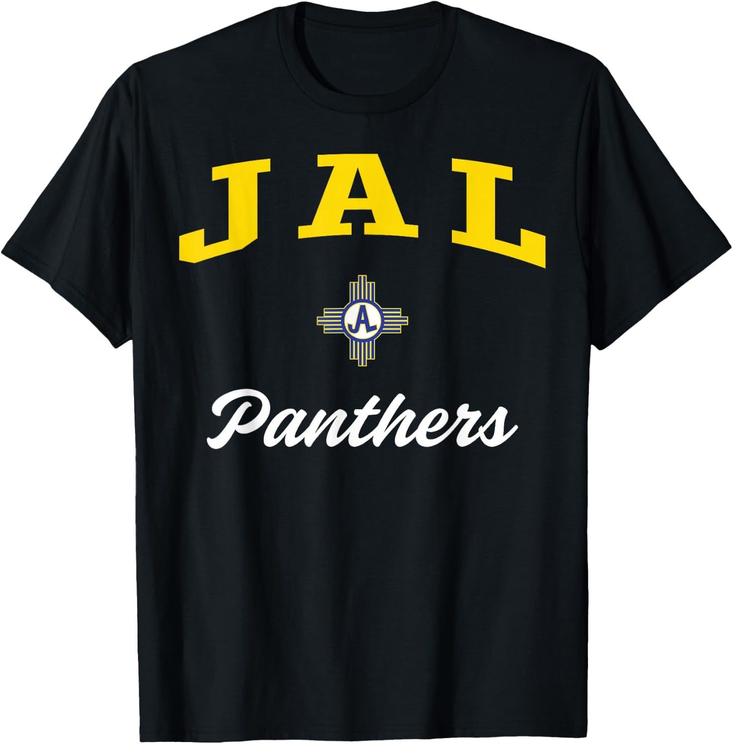Jal High School Panthers T-Shirt - T-Shirt | Black
