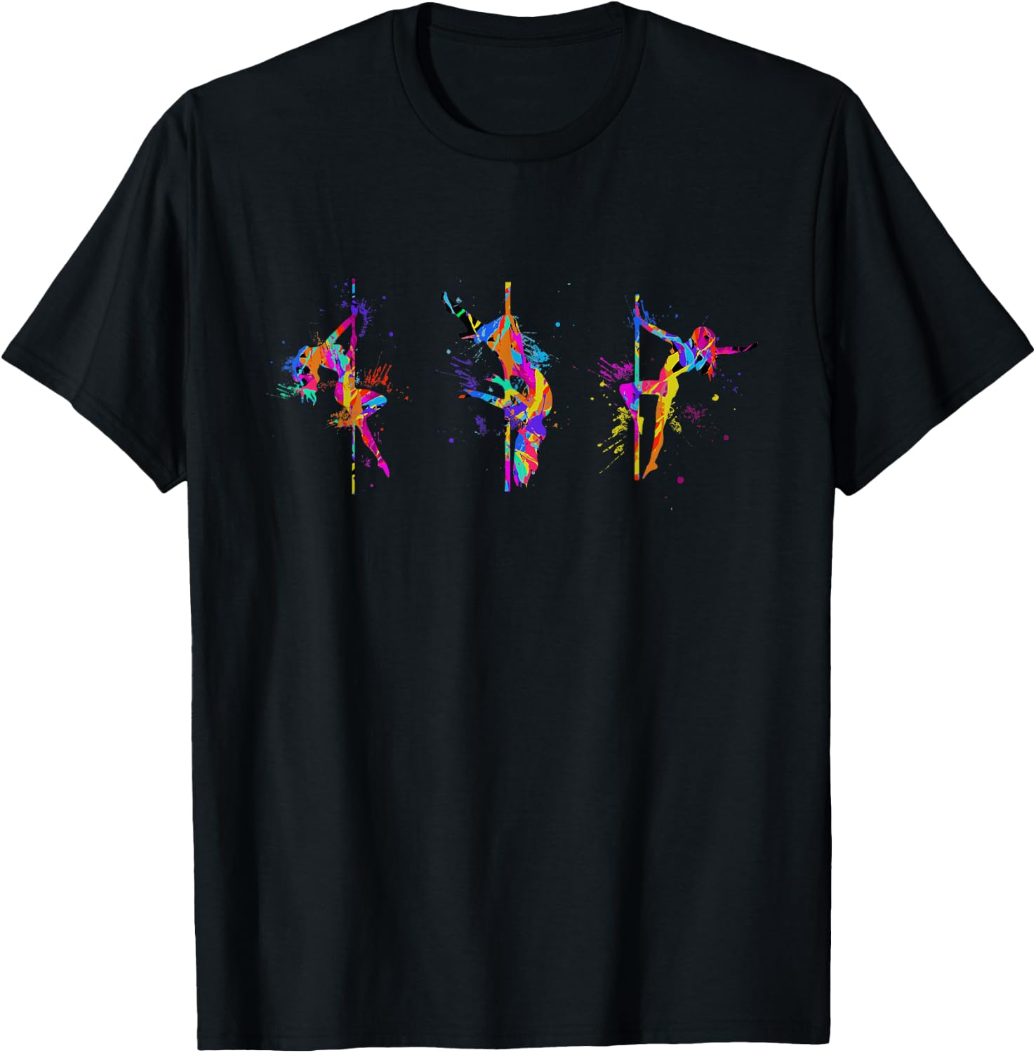 Pole Dancing - Funny Pole Fitness Pole Dance T-Shirt - T-Shirt | Black