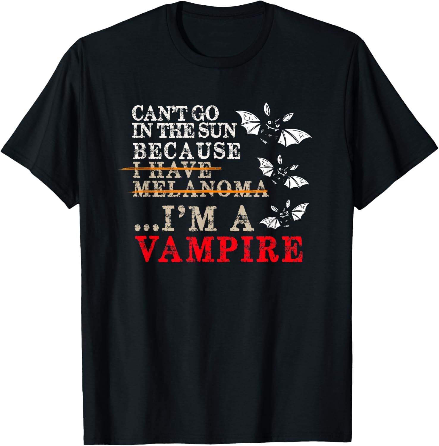 Melanoma Awareness - Skin Cancer Support T-Shirt - T-Shirt | Black