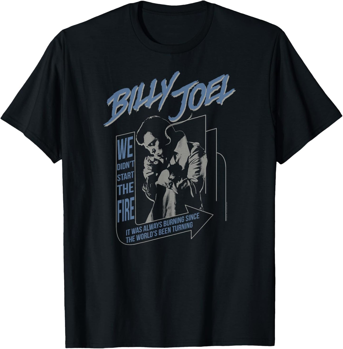 Billy Joel - Always Burning T-Shirt - T-Shirt | Black