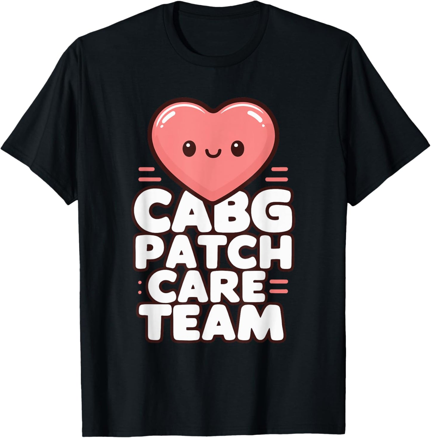 CABG Patch Care Team T-Shirt - T-Shirt | Black