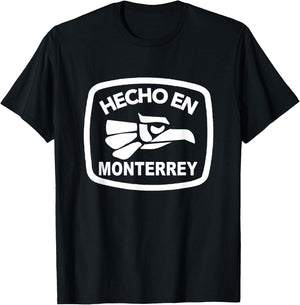 Regiomontano Roots Mexico Nuevo León City Hecho en Monterrey T-Shirt - T-Shirt | Black