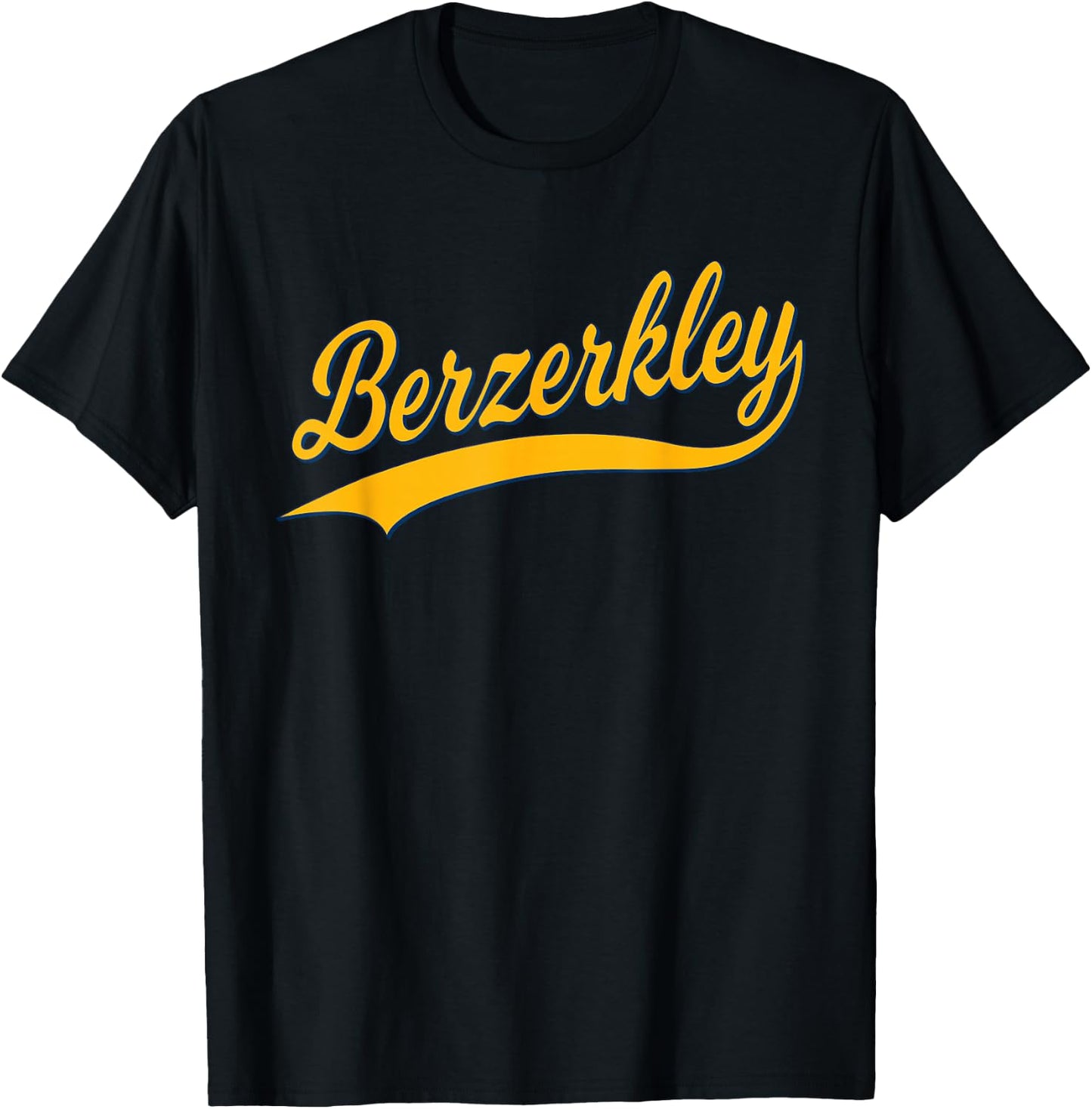 Berzerkley City of Berkeley, California Sports Script T-Shirt - T-Shirt | Black