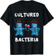 Cultured Bacteria Bacteriologist Bacteriologist Microbiologist T-Shirt - T-Shirt | Black