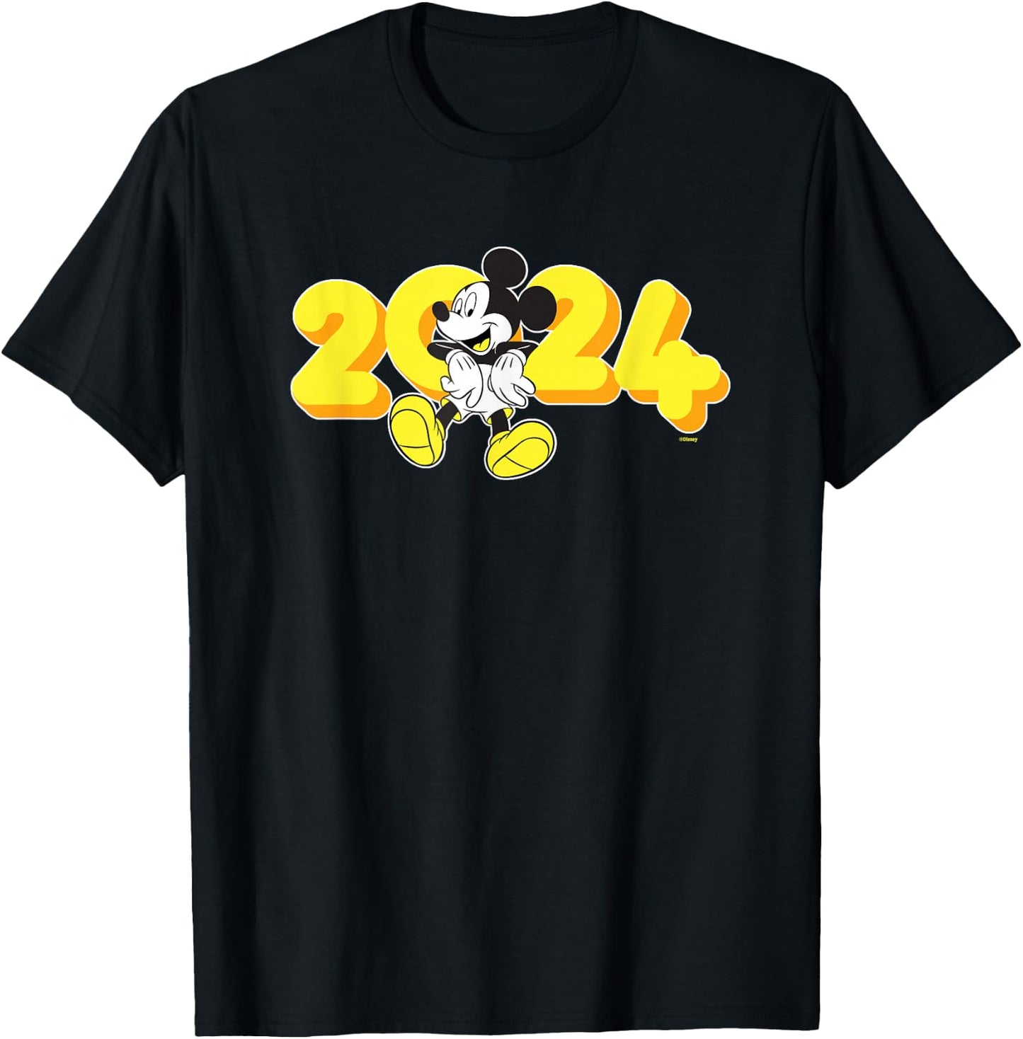 Disney Mickey Mouse Class of 2024 Graduation '24 Hangin' Out T-Shirt - T-Shirt | Black