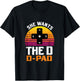 She Wants the D D-Pad 90s Video Game Console T-Shirt - T-Shirt | Black