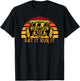 Vintage Sunset Rat It Run It For Rat Rod Build Enthusiasts T-Shirt - T-Shirt | Black