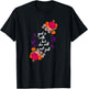 God Is With Her Biblical Quote Godly Sayings Christian Gift T-Shirt - T-Shirt | Black