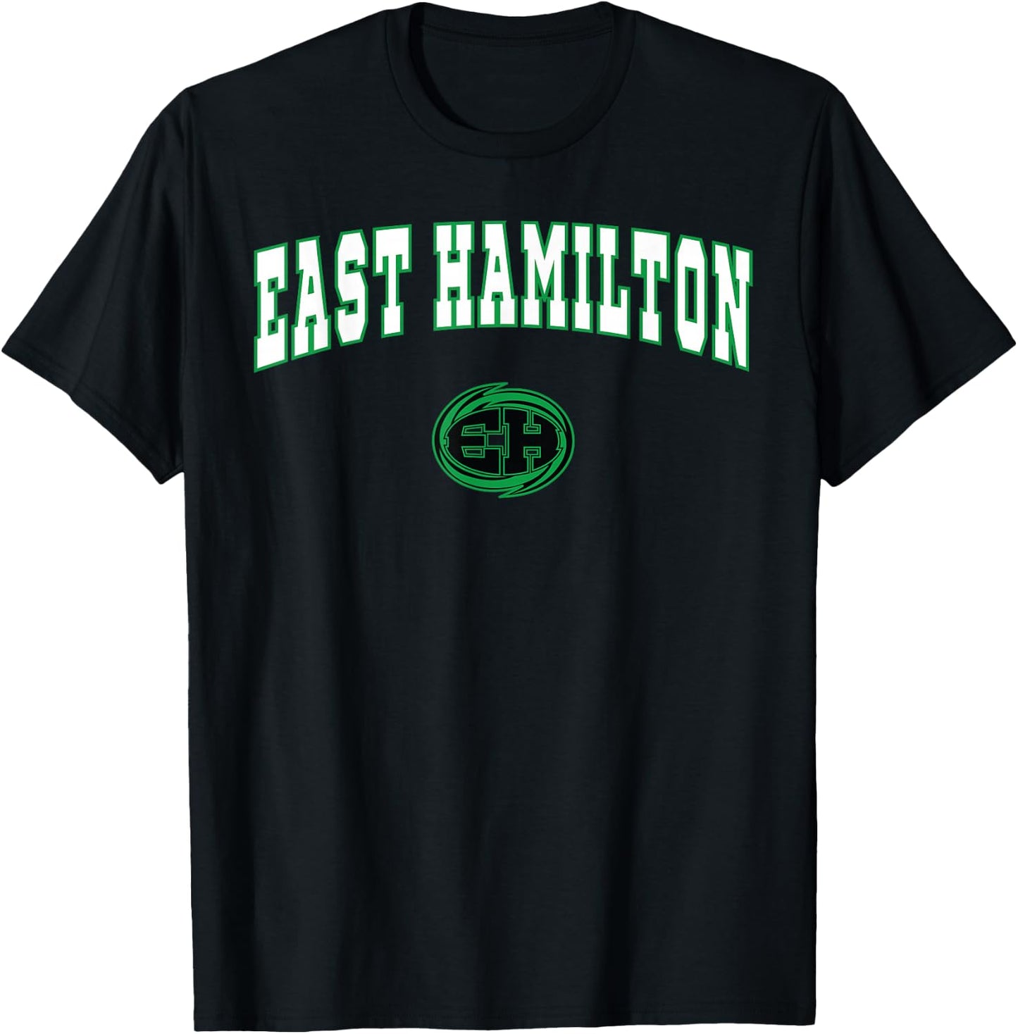 East Hamilton High School Hurricanes T-Shirt - T-Shirt | Black
