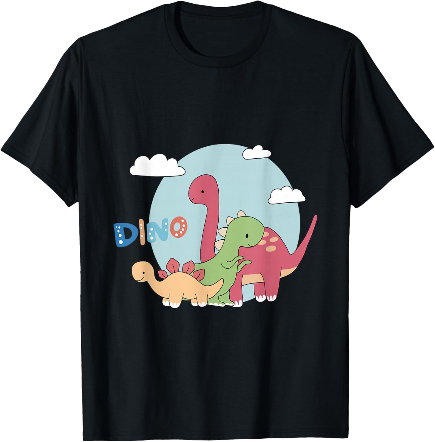 Dino dinosaur road trip kdrama it’s okay to not be okay T-Shirt - T-Shirt | Black