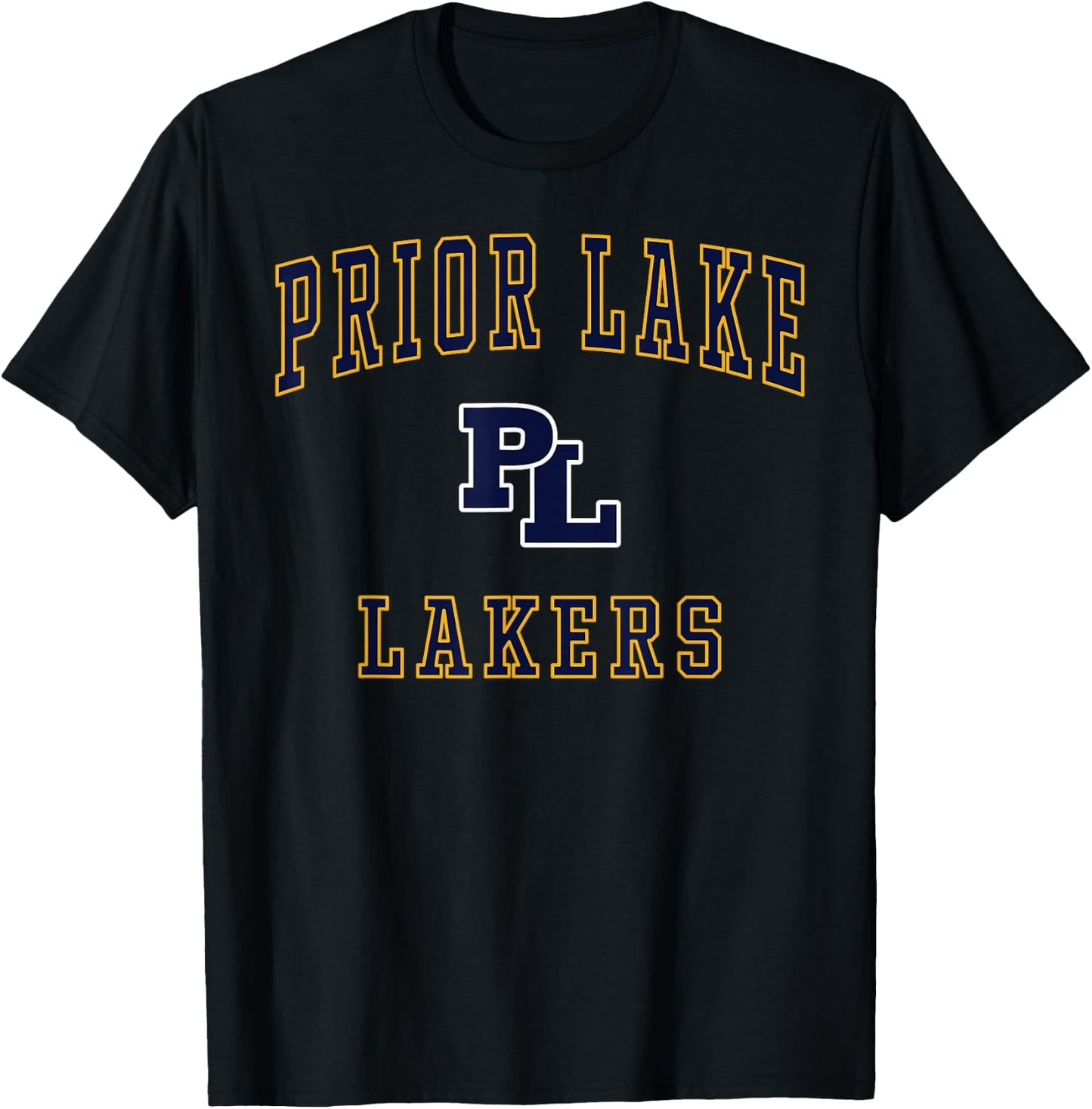 Prior Lake High School Lakers T-Shirt - T-Shirt | Black