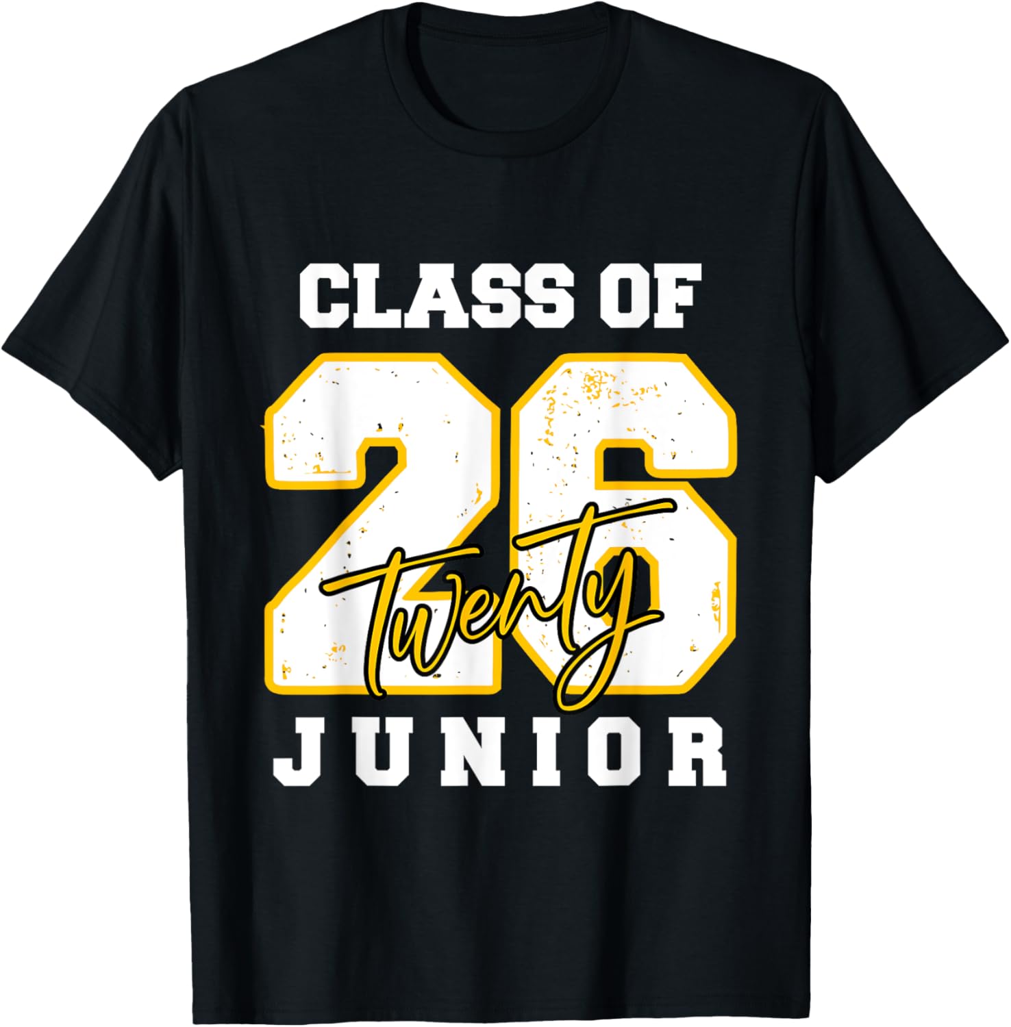 Class of 2026 Junior High School Back To School 11th Grade T-Shirt - T-Shirt | Black