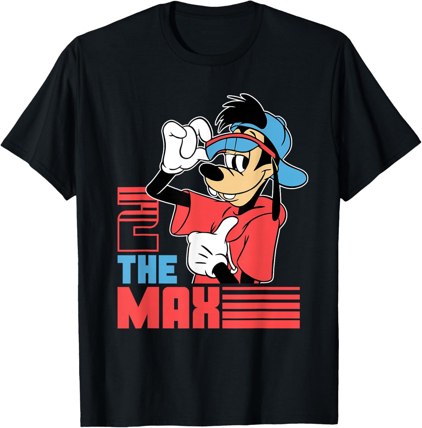 Disney A Goofy Movie 2 The Max 90s T-Shirt - T-Shirt | Black