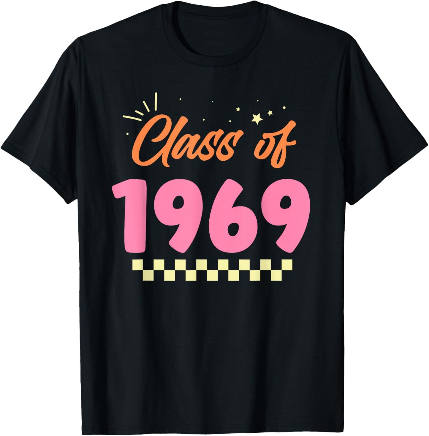 Class Of 1969 Meetup School Graduation Reunion T-Shirt - T-Shirt | Black
