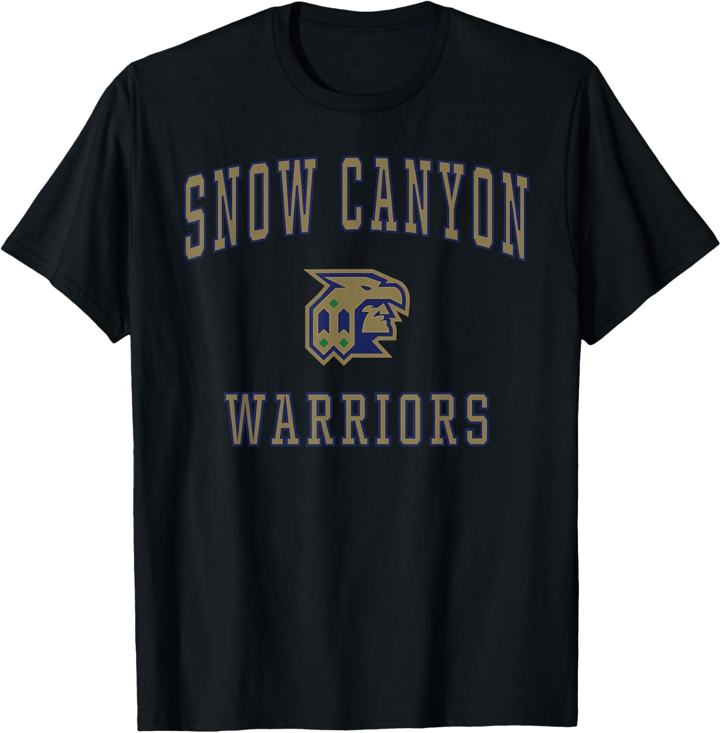 Snow Canyon High School Warriors T-Shirt - T-Shirt | Black
