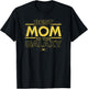 Star Wars Best Mom in the Galaxy Birthday Mother’s Day T-Shirt - T-Shirt | Black