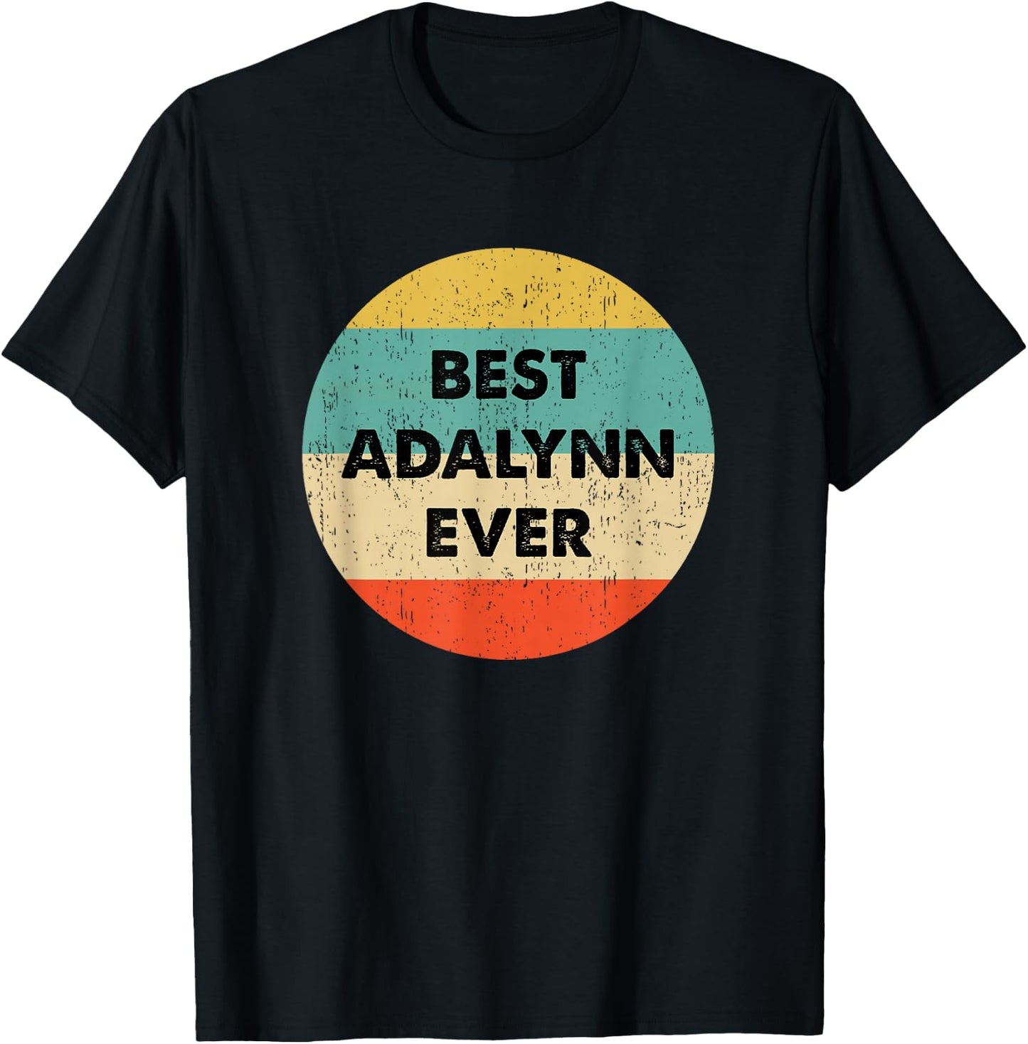 Adalynn Name T-Shirt - T-Shirt | Black