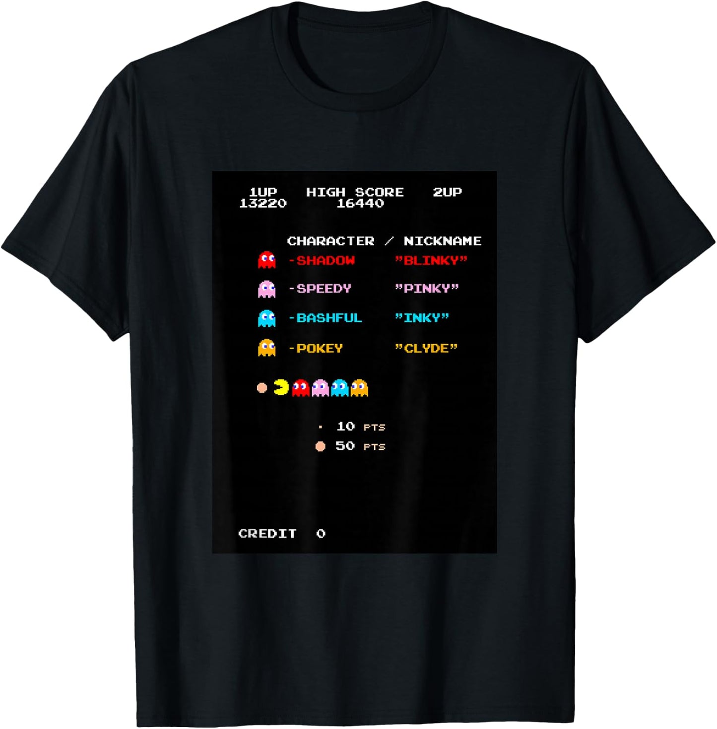 Pac-man T-Shirt - T-Shirt | Black