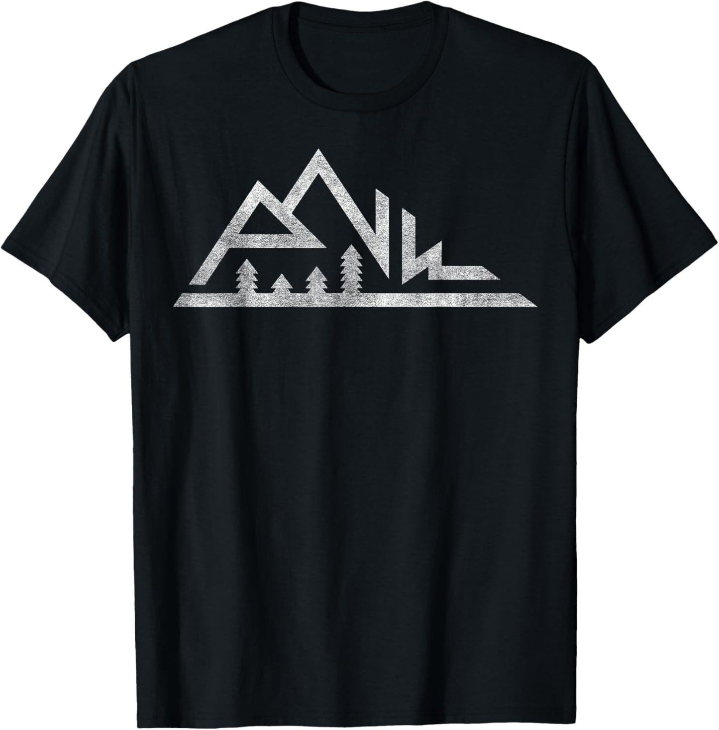 PNW Mountain Range – Cascadia Pacific Northwest T-Shirt - T-Shirt | Black
