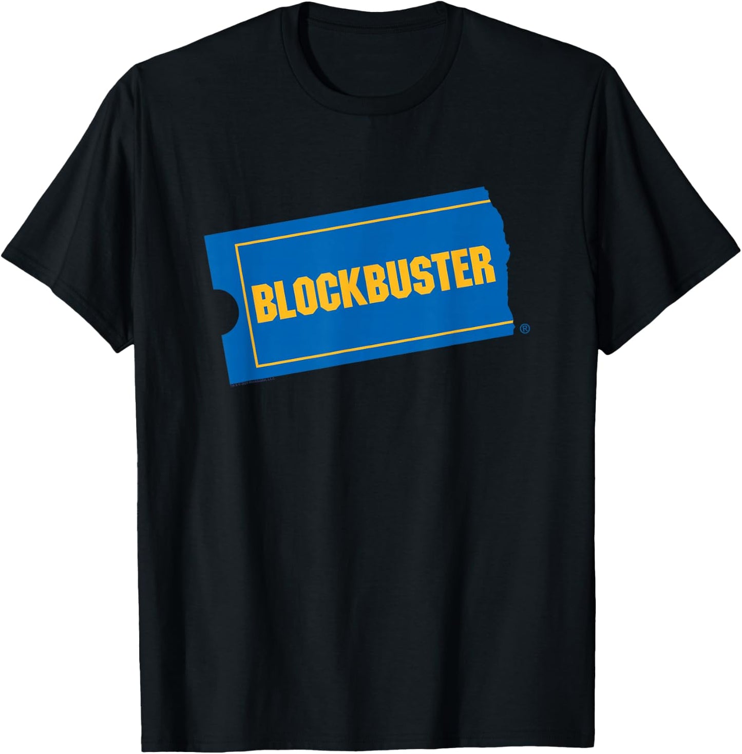 Blockbuster Be Kind. Rewind. Front & Back Retro Video Rental T-Shirt - T-Shirt | Black