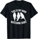 This Is My Bird Watching Shirt Funny Birdwatching Birding T-Shirt - T-Shirt | Black
