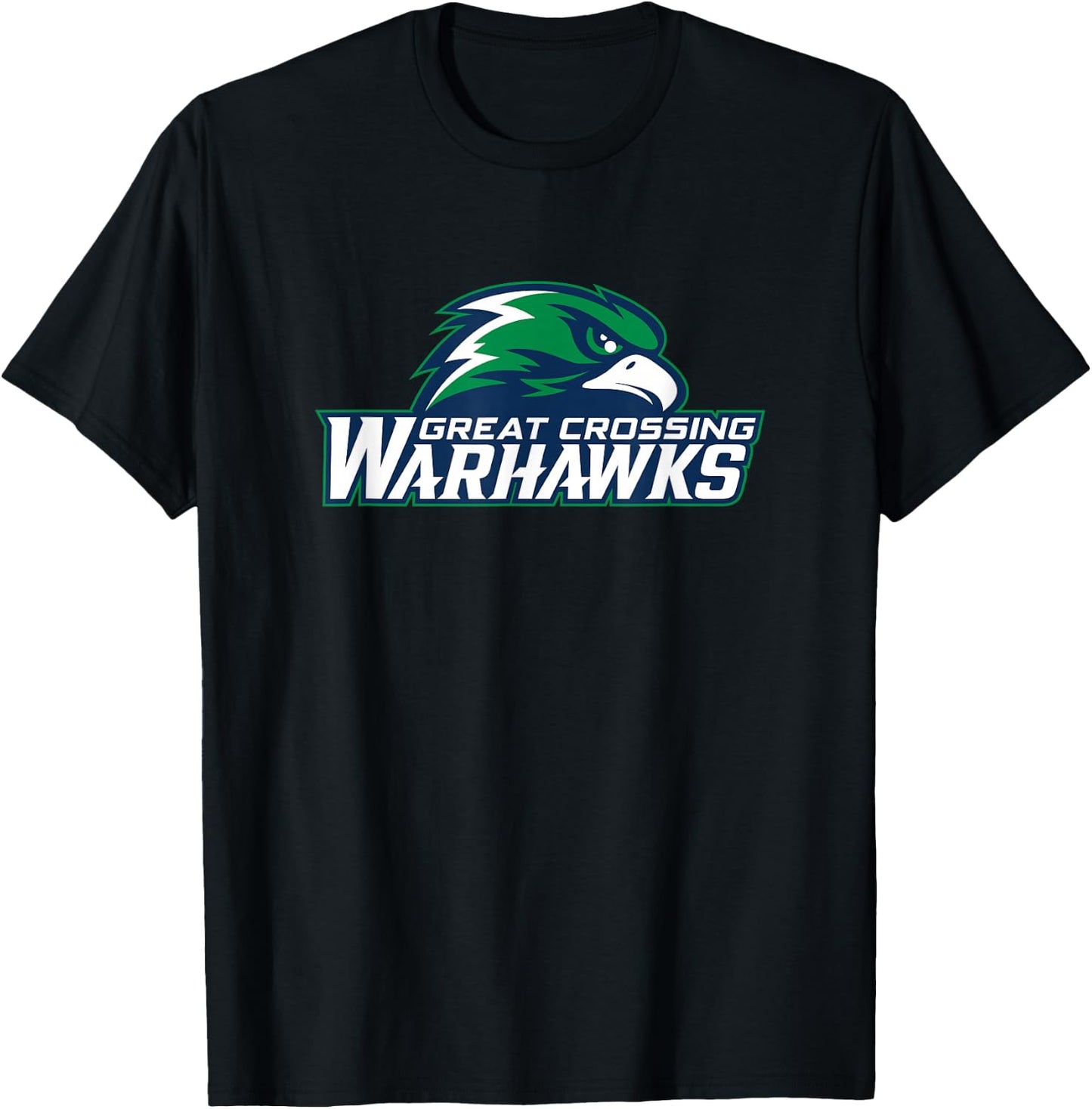 Great Crossing High School Warhawks T-Shirt - T-Shirt | Black