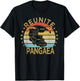Funny Reunite Pangaea | Retro Vintage Geologists T-Shirt - T-Shirt | Black