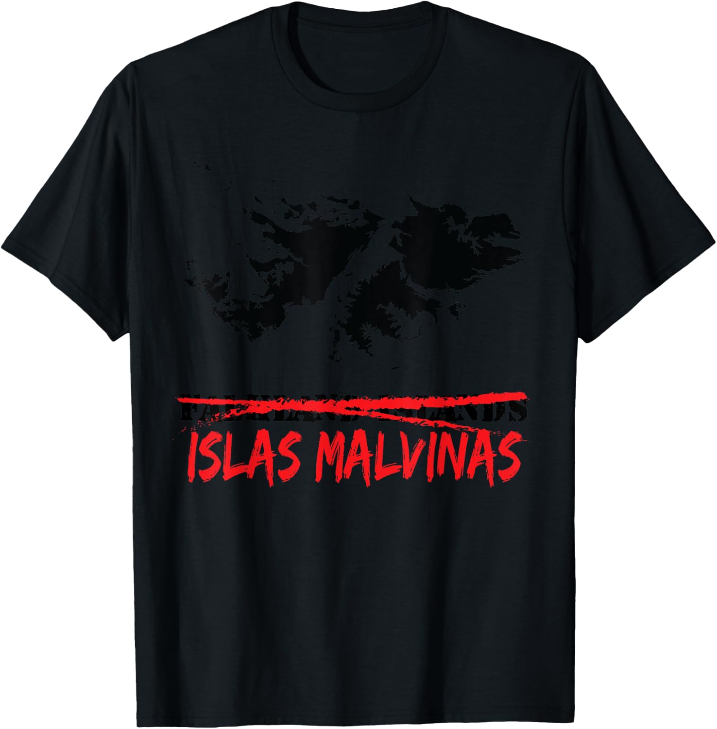 Islas Malvinas Falkland Islands T-Shirt - T-Shirt | Black