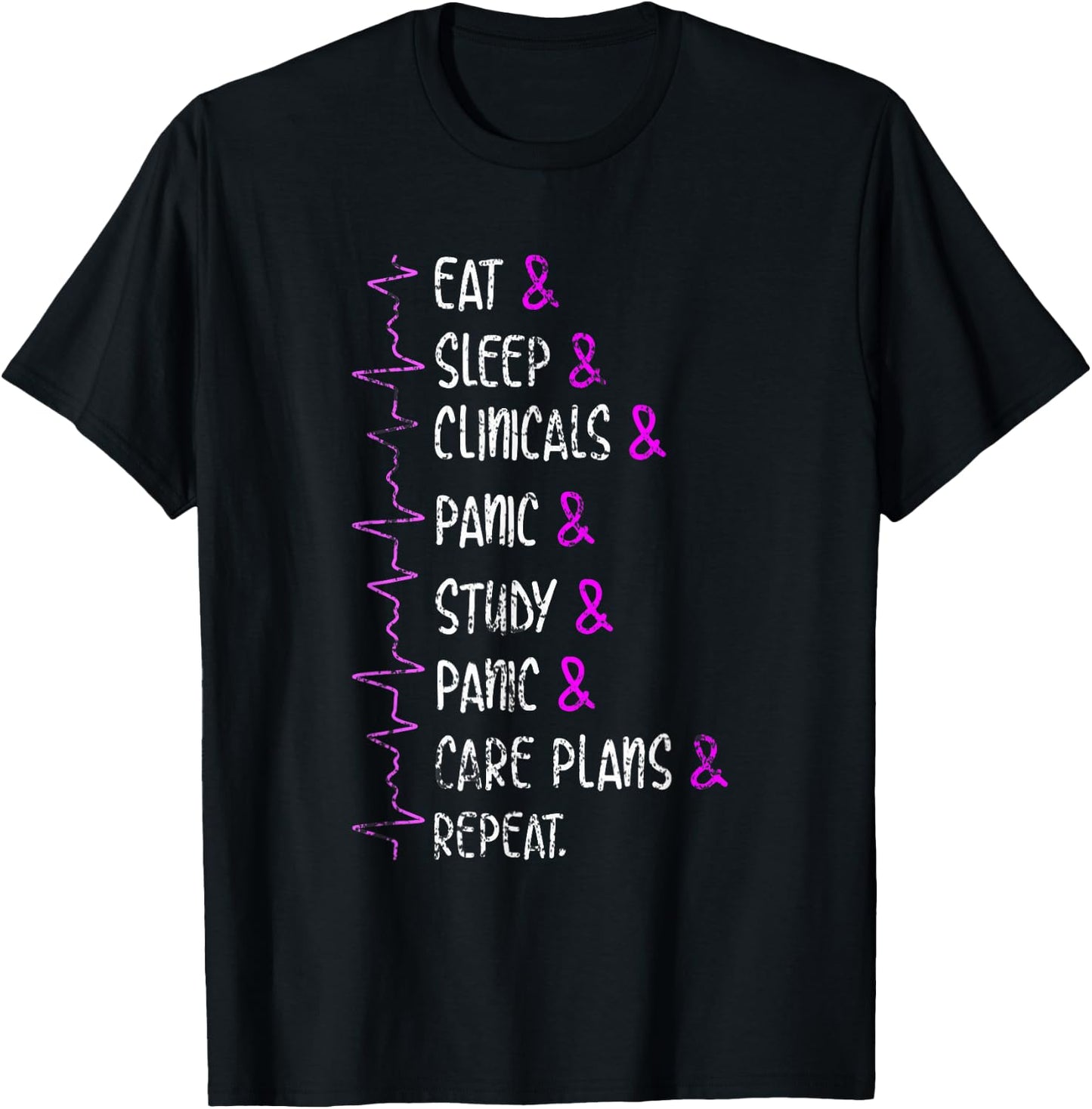 Funny Nurse School Nurse T-Shirt - T-Shirt | Black