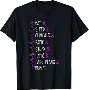 Funny Nurse School Nurse T-Shirt - T-Shirt | Black