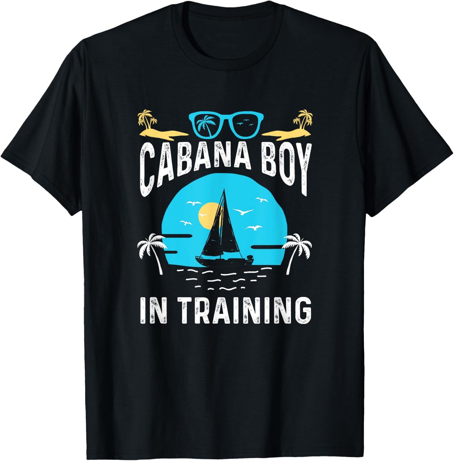 Cabana Boy In Training T-Shirt - T-Shirt | Black