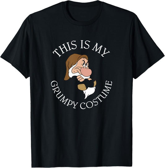 Disney Snow White Grumpy Halloween This is My Costume T-Shirt - T-Shirt | Black