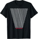 Education Not Incarceration Criminal Justice Prison Reform T-Shirt - T-Shirt | Black