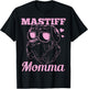 Mastiff Momma Dog Mom Mama Gift T-Shirt - T-Shirt | Black