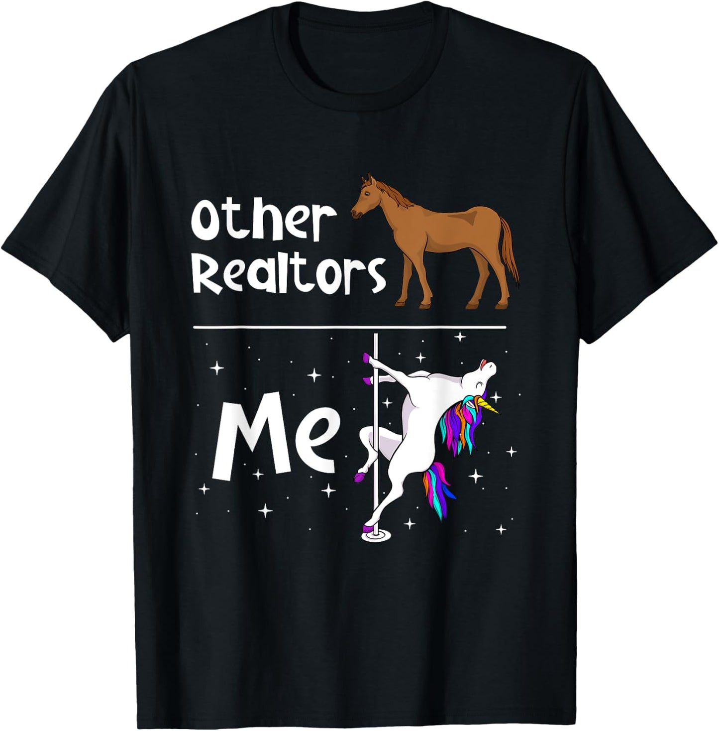 Other Realtors - Unicorn Real Estate Agent Property Seller T-Shirt - T-Shirt | Black