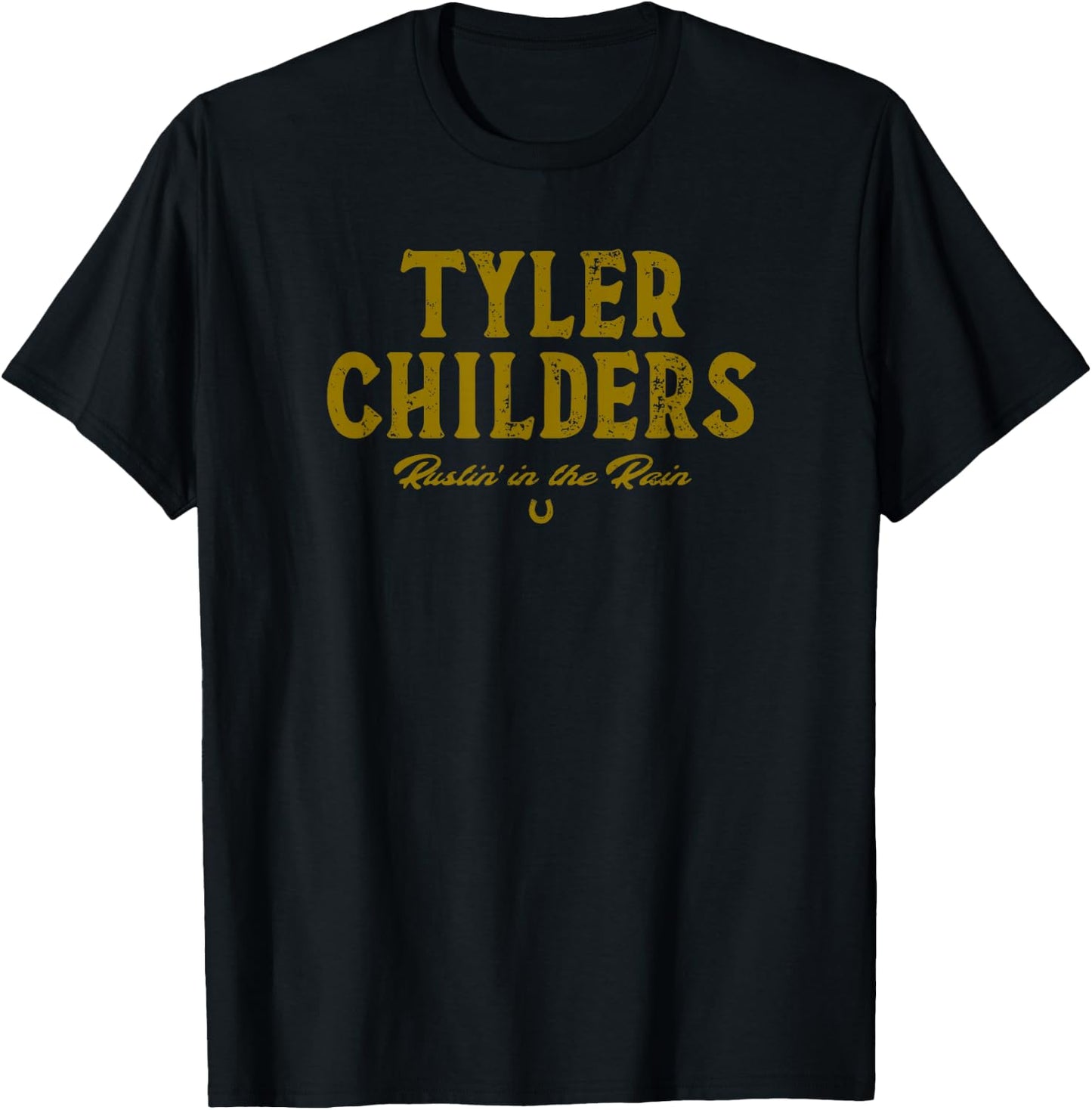 Tyler Childers - Rustin' Type T-Shirt - T-Shirt | Black