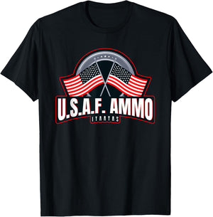 Usaf Ammo Iyaayas T-Shirt - T-Shirt | Black