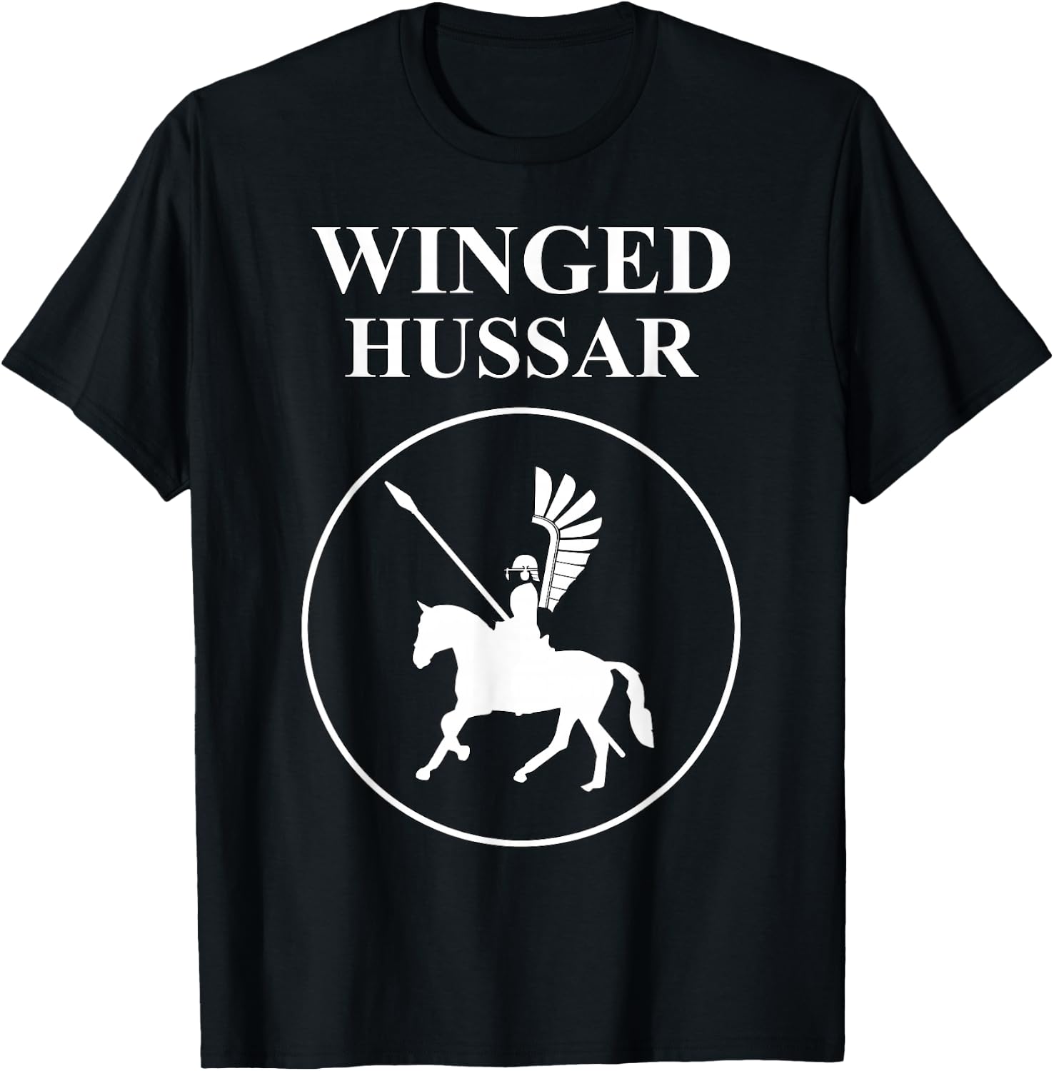 Winged Hussar T-Shirt - T-Shirt | Black