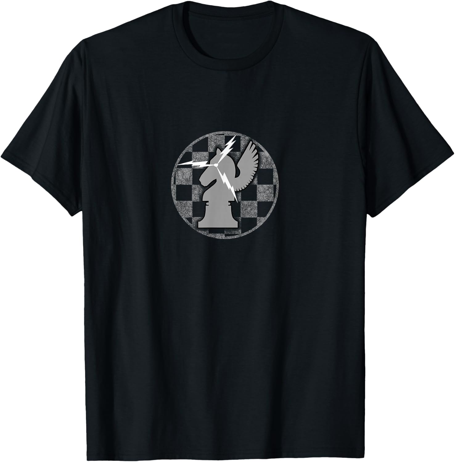 963rd AACS / AWACS Greyscale Patch T-Shirt - T-Shirt | Black