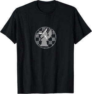 963rd AACS / AWACS Greyscale Patch T-Shirt - T-Shirt | Black