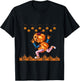 Funny Pumpkin running Halloween funny Halloween T-Shirt - T-Shirt | Black