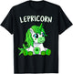 St Patricks Day Baby Girl Outfit - Irish Green Unicorn Boy T-Shirt - T-Shirt | Black