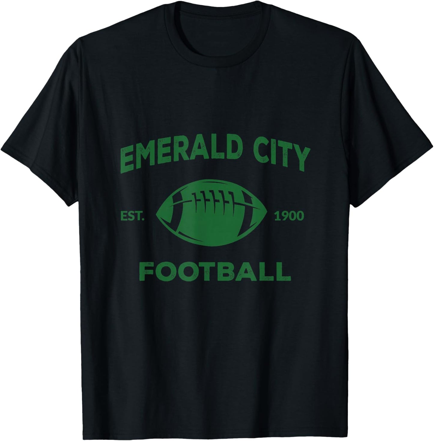 Wizard of Oz Emerald City Football Costume Gift T-Shirt - T-Shirt | Black