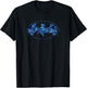 DC Comics Batman Blue Camo Logo T-Shirt - T-Shirt | Black