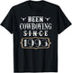 Been Cowboying Since 1993 Keepsake Vintage Birthday Cowboy T-Shirt - T-Shirt | Black